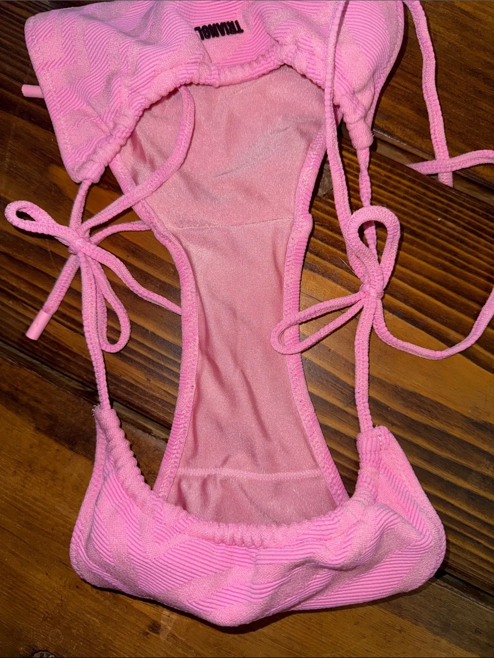 triangl swimwear cute pink